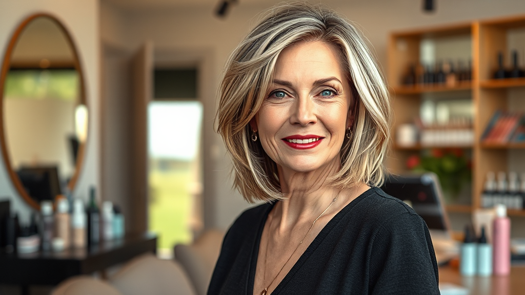 Effortless Hairstyles for Women Over 60: Chic Cuts for Every Hair Type